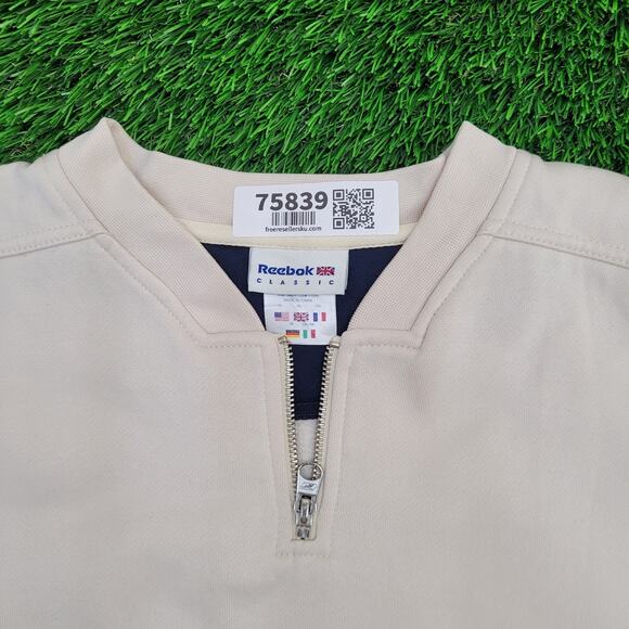 Reebok Sweatshirt XL 23x28 Beige - Picture 15 of 16